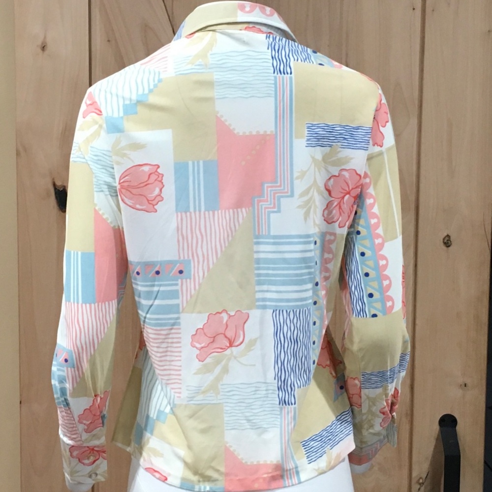 Vintage Montgomery Ward Blouse Top - Picture 2 of 6